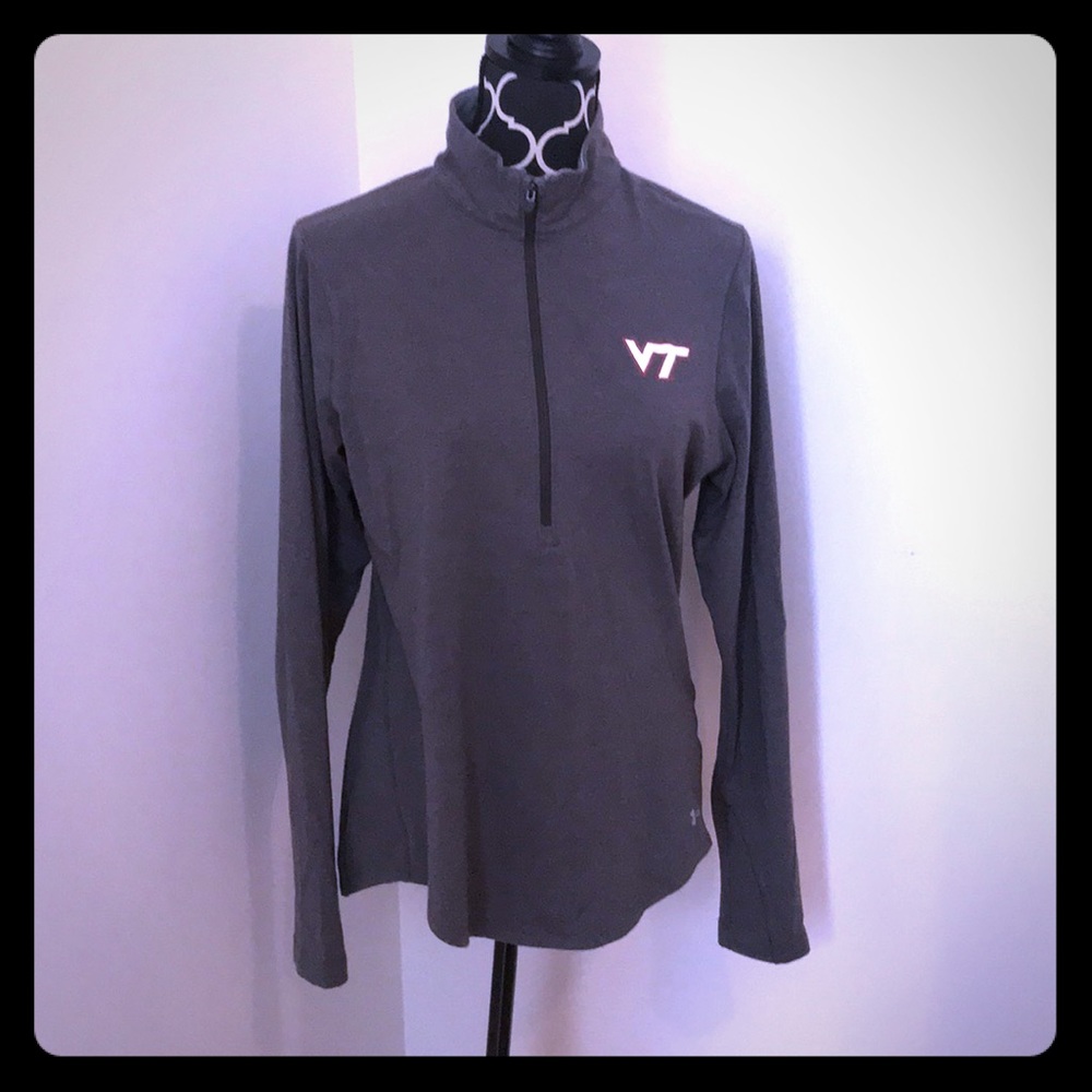 3/4 zip VT shirt